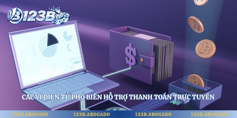 Các ví điện tử phổ biến hỗ trợ thanh toán trực tuyến