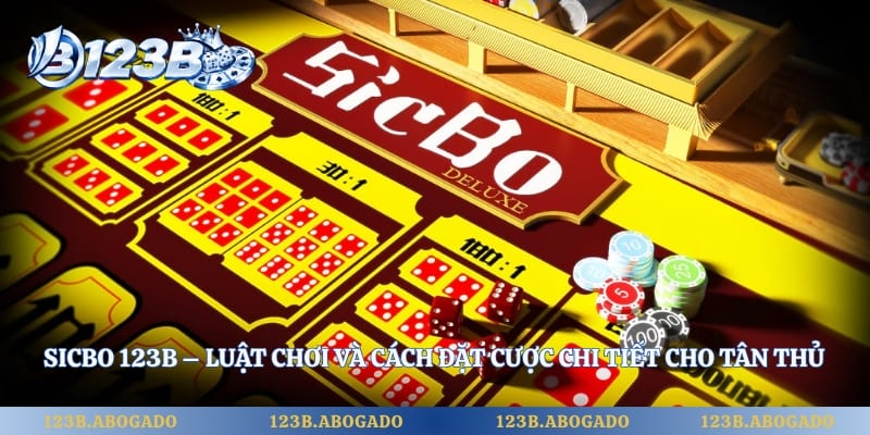 Sicbo 123B – Luật Chơi Và Cách Đặt Cược Chi Tiết Cho Tân Thủ